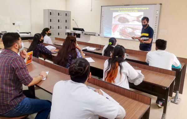 College of Fisheries conducted the Entrepreneurial Training Program in Aqua Clinical Techniques for postgraduate students on 12th March,2021